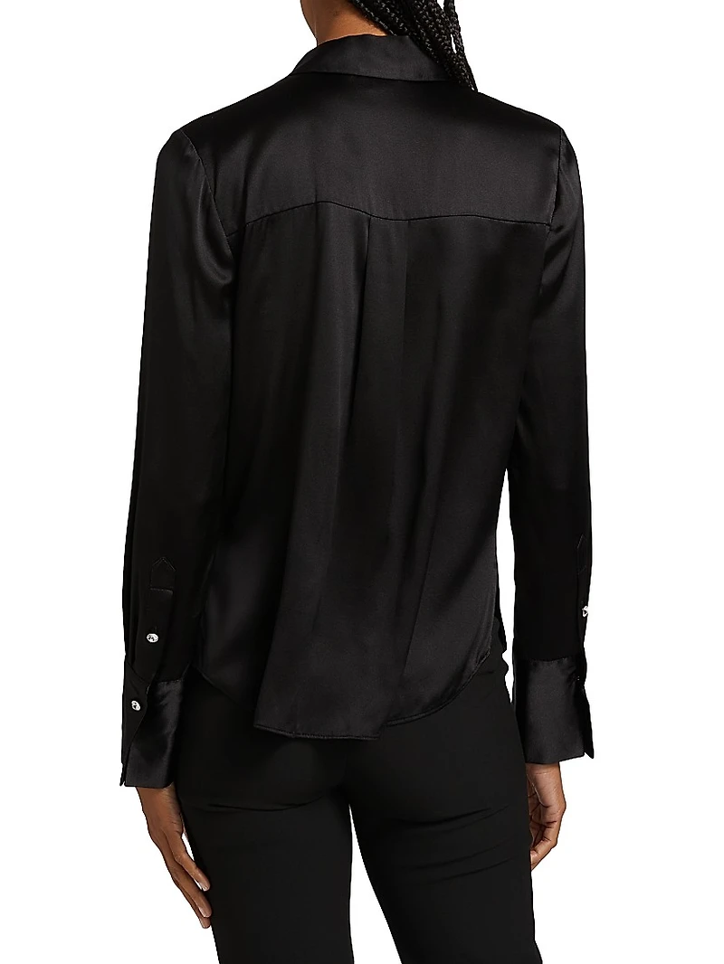 Monique Silk-Blend Shirt