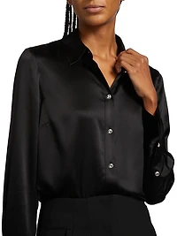 Monique Silk-Blend Shirt