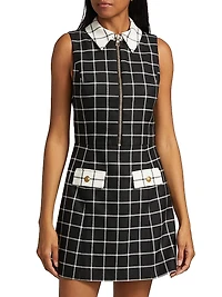 Ellis Check Minidress