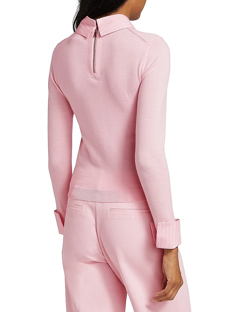 Porla Collared Sweater