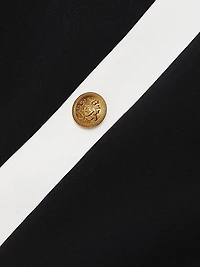 Coley Stretch Button-Front Minidress