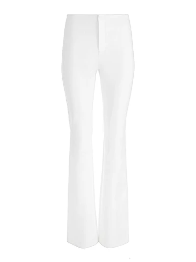 Yuki Straight-Leg Crop Trousers