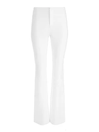 Yuki Straight-Leg Crop Trousers