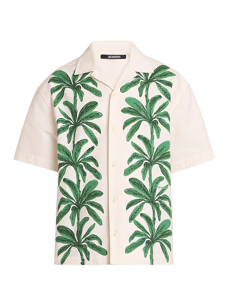 La Chemise Printed Short-Sleeve Shirt