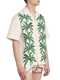 La Chemise Printed Short-Sleeve Shirt