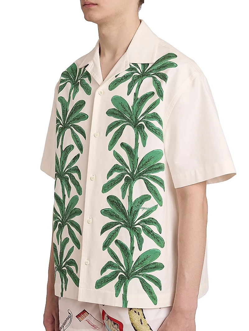 La Chemise Printed Short-Sleeve Shirt