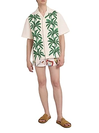 La Chemise Printed Short-Sleeve Shirt