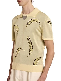 Marino Banana Knit Polo