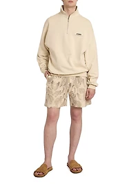 Banana Print Shorts