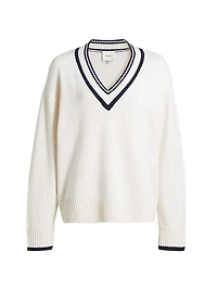 Jadey Oversized Cashmere-Wool Sweater