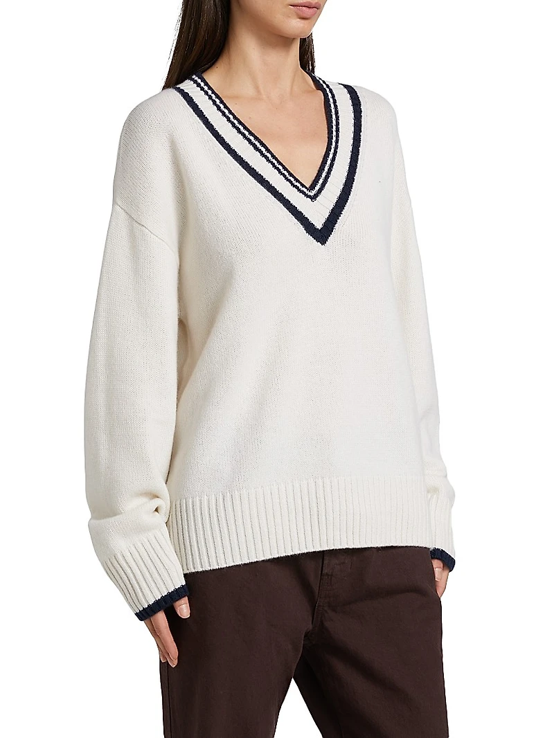 Jadey Oversized Cashmere-Wool Sweater