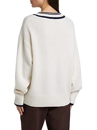 Jadey Oversized Cashmere-Wool Sweater