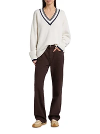 Jadey Oversized Cashmere-Wool Sweater