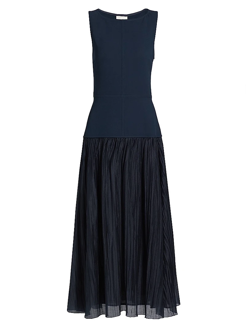 Cyra Pieced Drop-Waist Dress