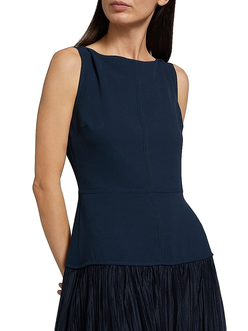 Cyra Pieced Drop-Waist Dress