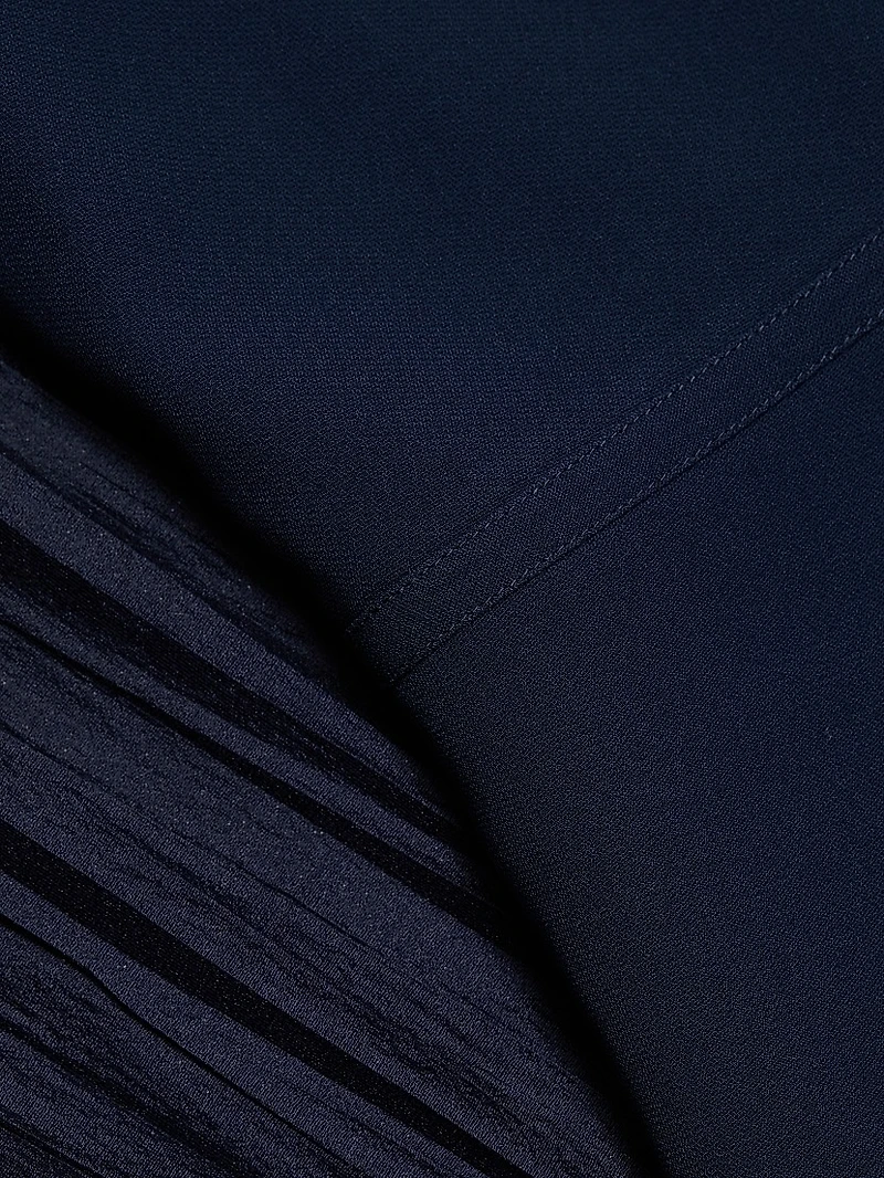 Cyra Pieced Drop-Waist Dress