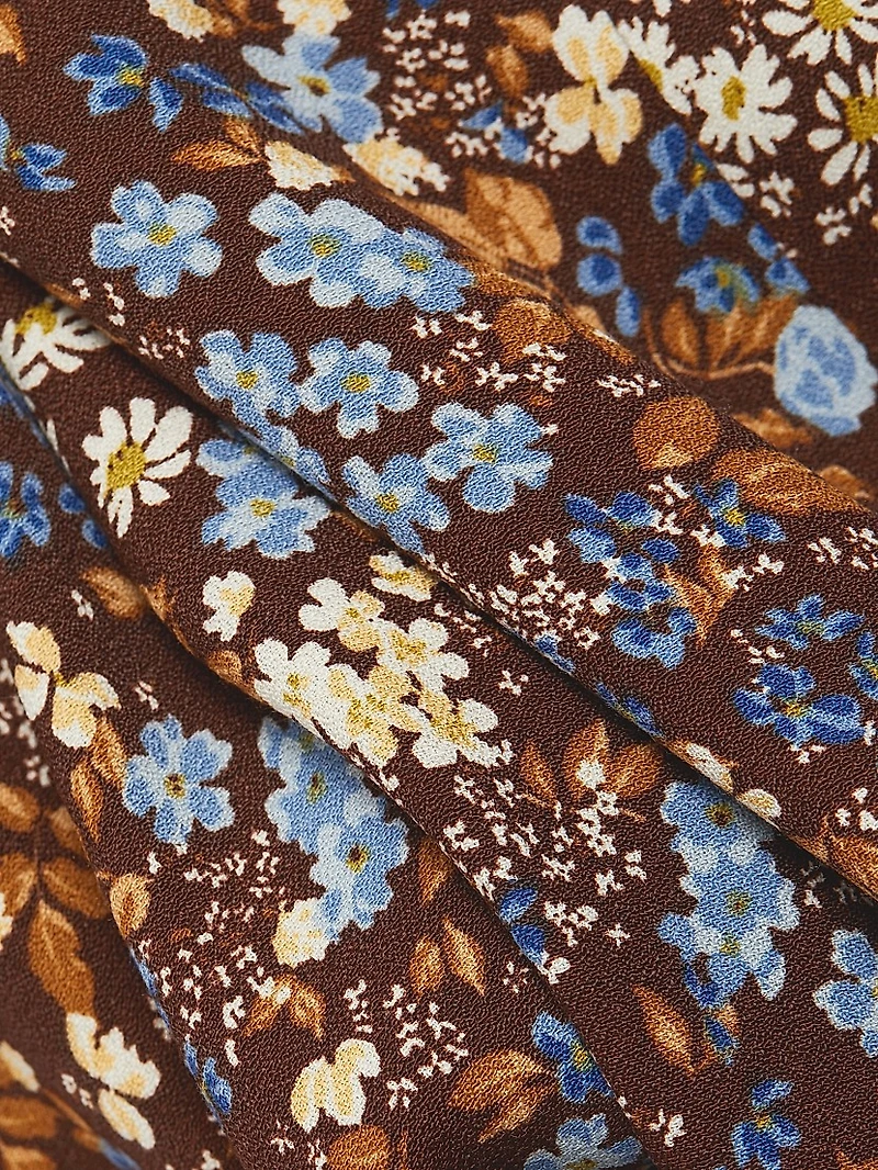 Shyla Floral Midi-Dress