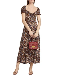 Shyla Floral Midi-Dress