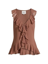 Paulette Ruffle Top
