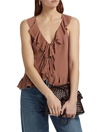 Paulette Ruffle Top