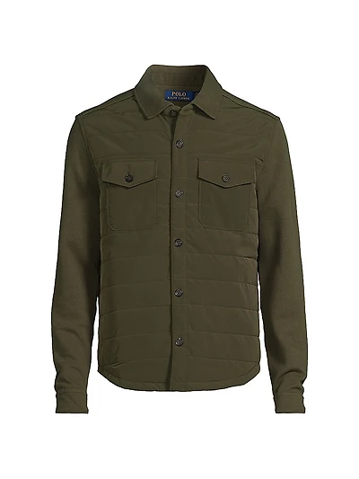 Hybrid Quilted Overshirt