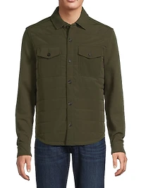 Hybrid Quilted Overshirt