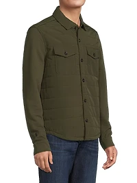 Hybrid Quilted Overshirt