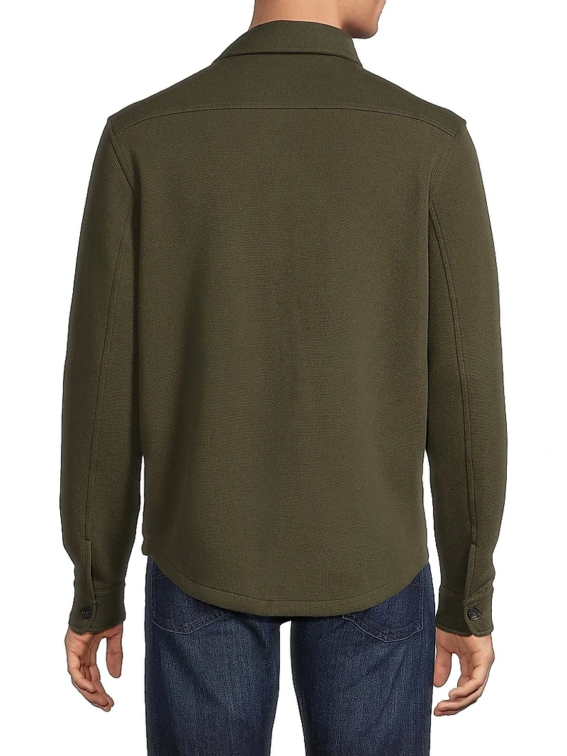 Hybrid Quilted Overshirt