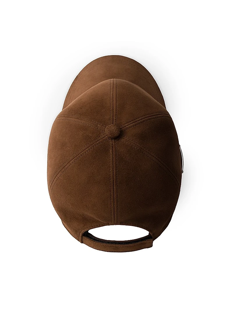 Suede Baseball Cap