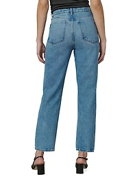 The Margot High-Rise Straight-Leg Ankle Jeans