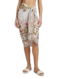 Long Rose Garden Runaways Sarong