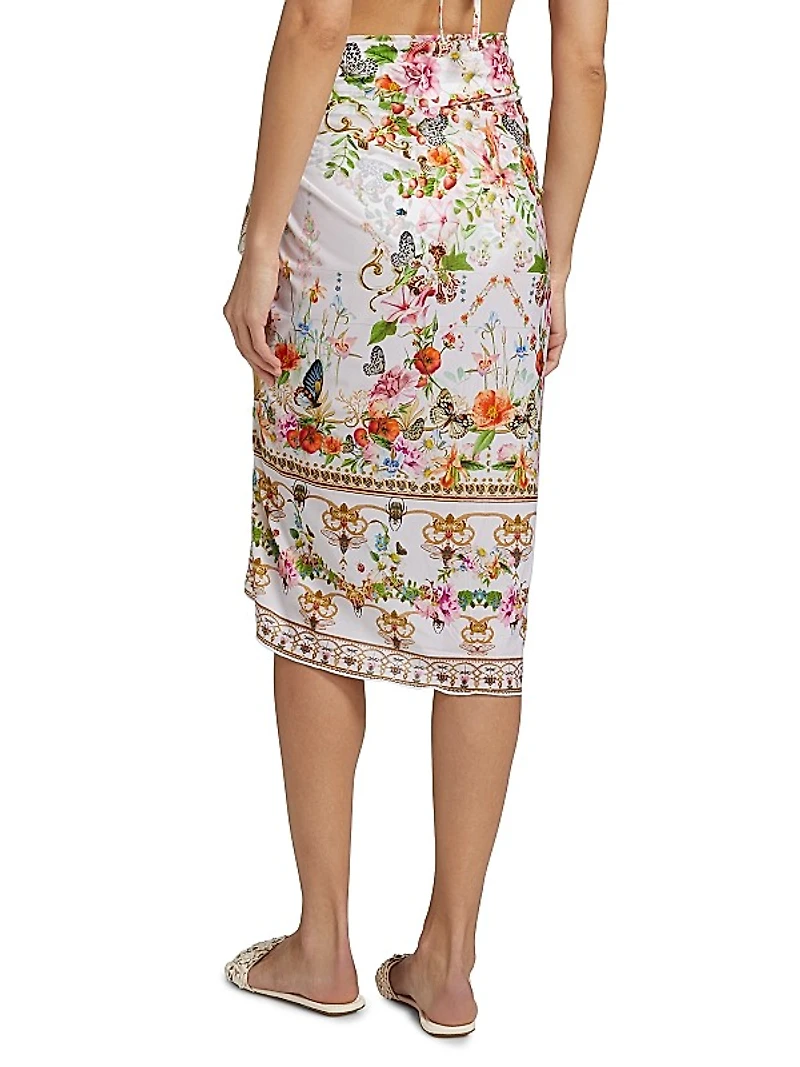Long Rose Garden Runaways Sarong