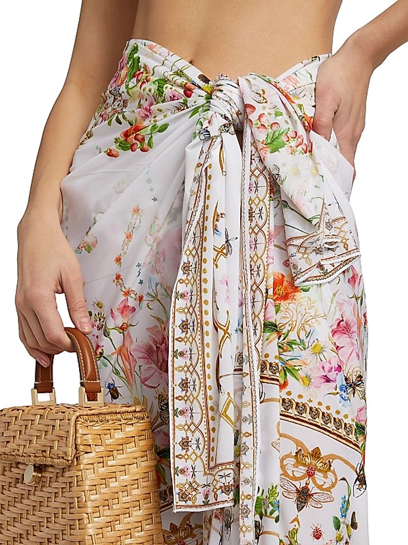 Long Rose Garden Runaways Sarong