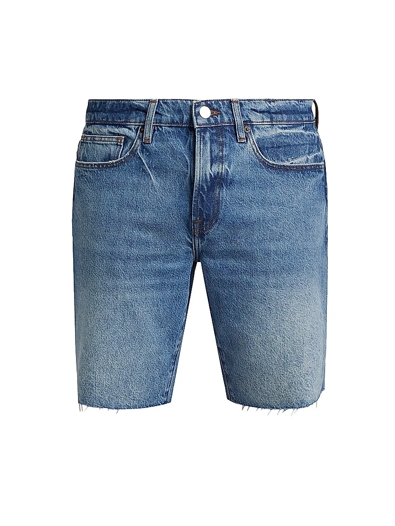 L'Homme Cut-Off Denim Shorts