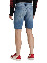 L'Homme Cut-Off Denim Shorts