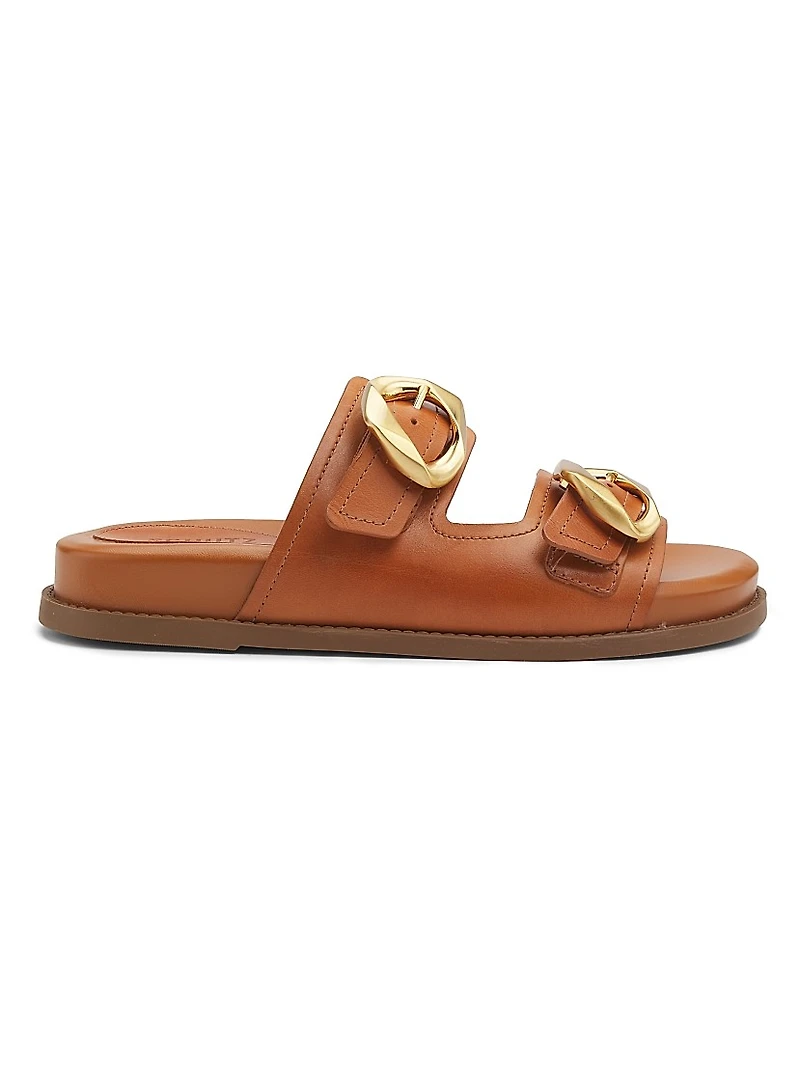 Olga Sporty Leather Sandals