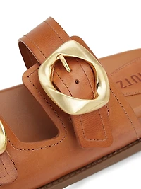 Olga Sporty Leather Sandals