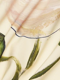 Painted Roses Jersey Maxi Dress