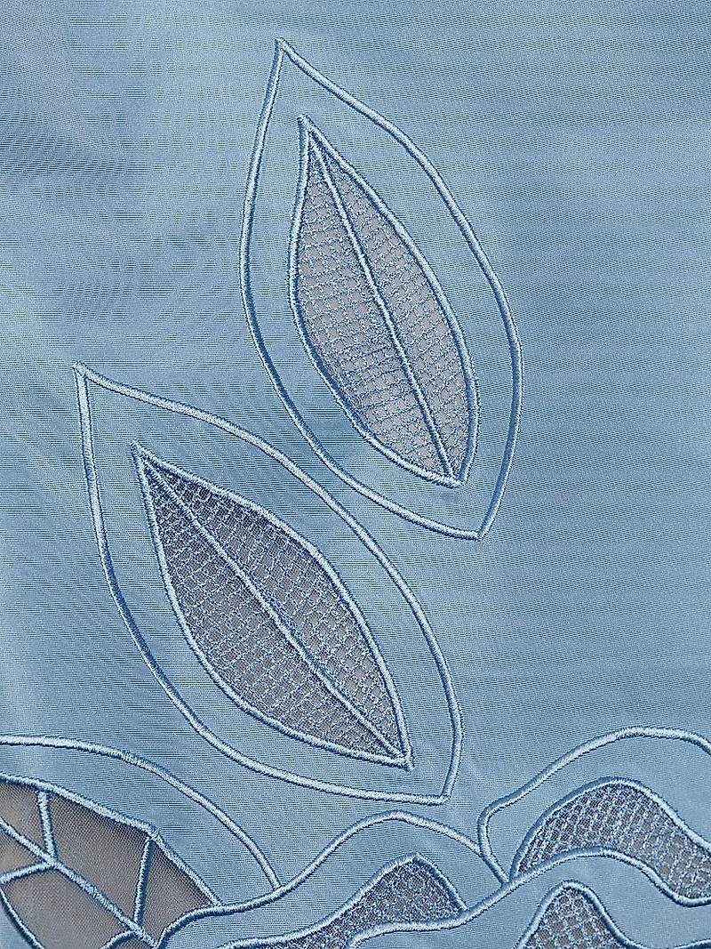 Off-The-Shoulder Appliquéd Gown