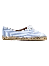 Malone Souliers x Tabitha Simmons Tyler Cotton Espadrilles