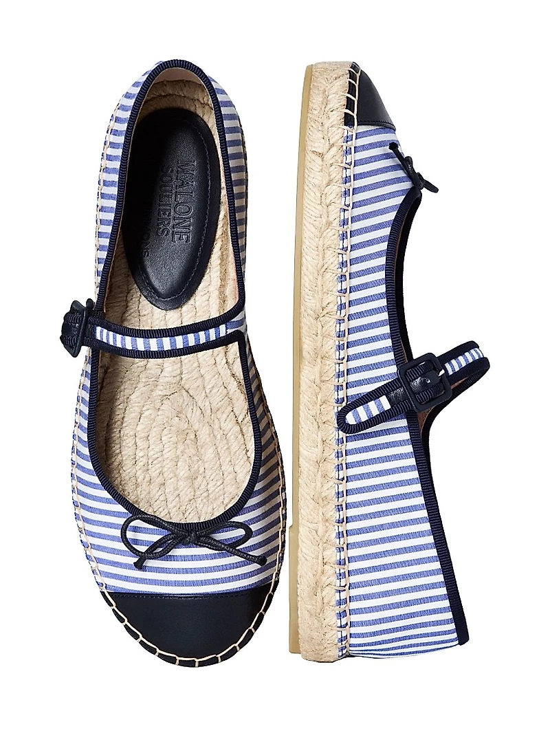 Maloe Souliers x Tabitha Simmons Saffron Flats