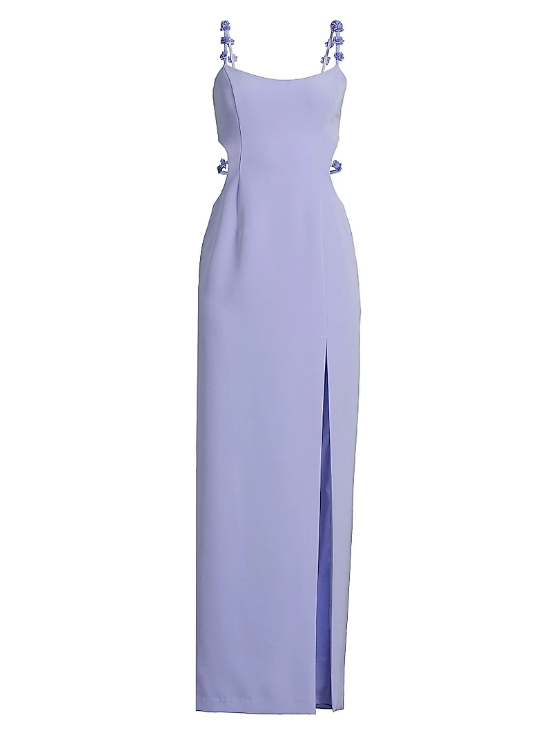 Emma Crêpe Maxi Dress