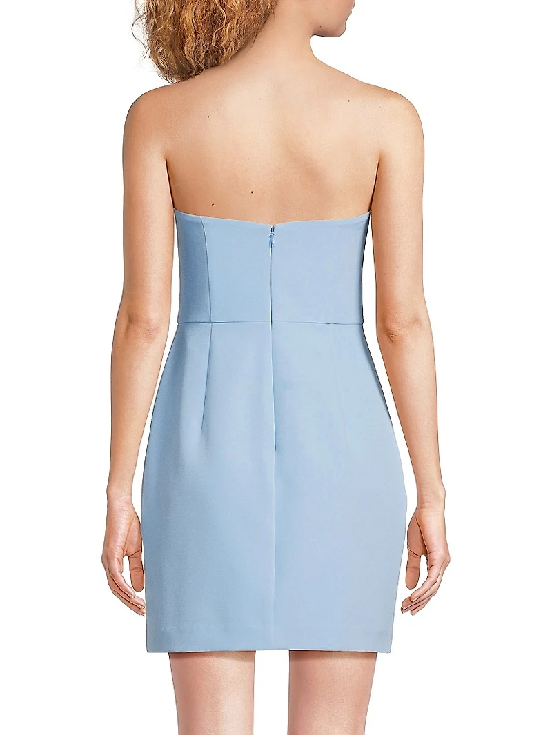 Dakota Crêpe Bow Minidress