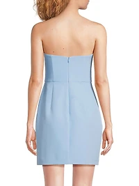 Dakota Crêpe Bow Minidress