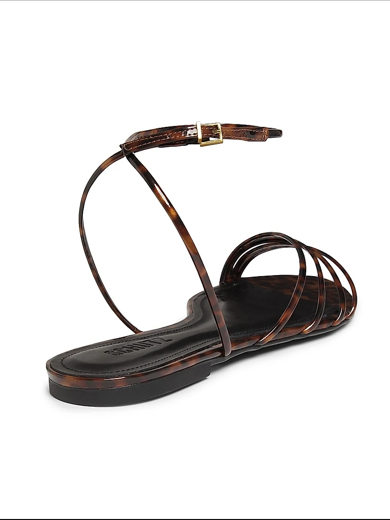 Inez Patent Leather Sandals