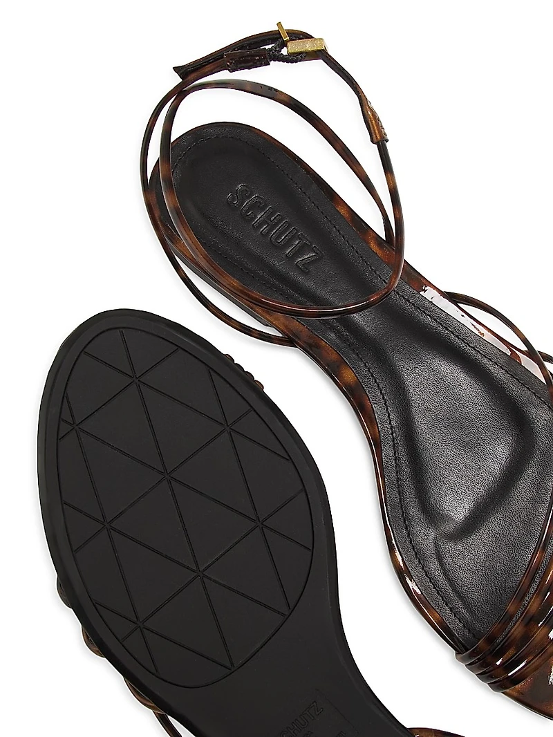 Inez Patent Leather Sandals