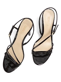 Inez 100MM Patent Leather Sandals
