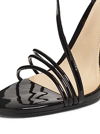 Inez 100MM Patent Leather Sandals