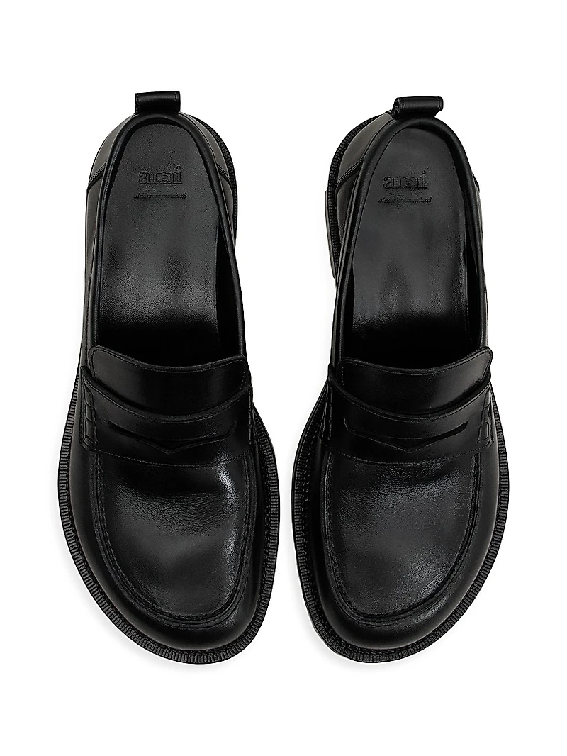 Leather Loafers