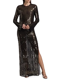 Fermina Resort Nautica Sequined Tunic Dress